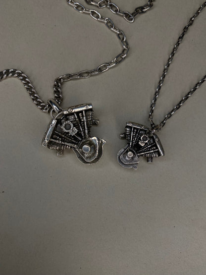 Small Shovel Head Motor Necklace