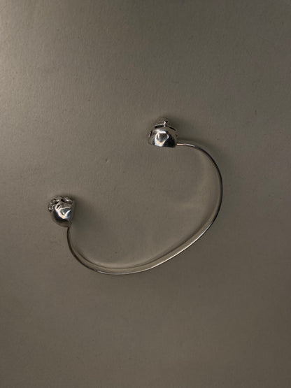 Death Dealer Skull Open Bracelet