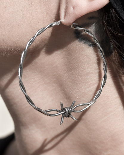 Deadly Barbed Wire Hoops