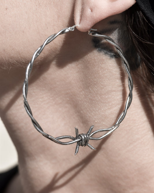 Deadly Barbed Wire Hoops
