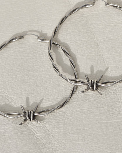 Deadly Barbed Wire Hoops