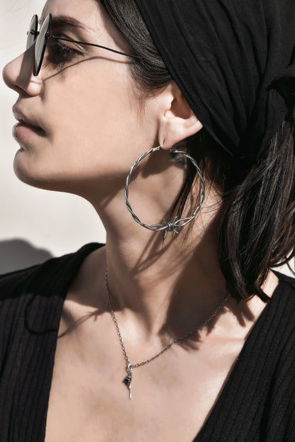 Deadly Barbed Wire Hoops