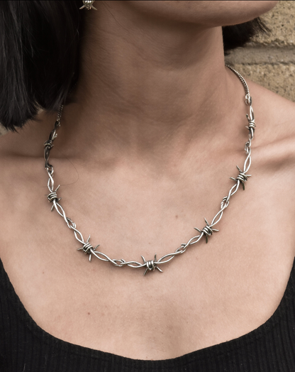 Deadly Forever Charm Necklace